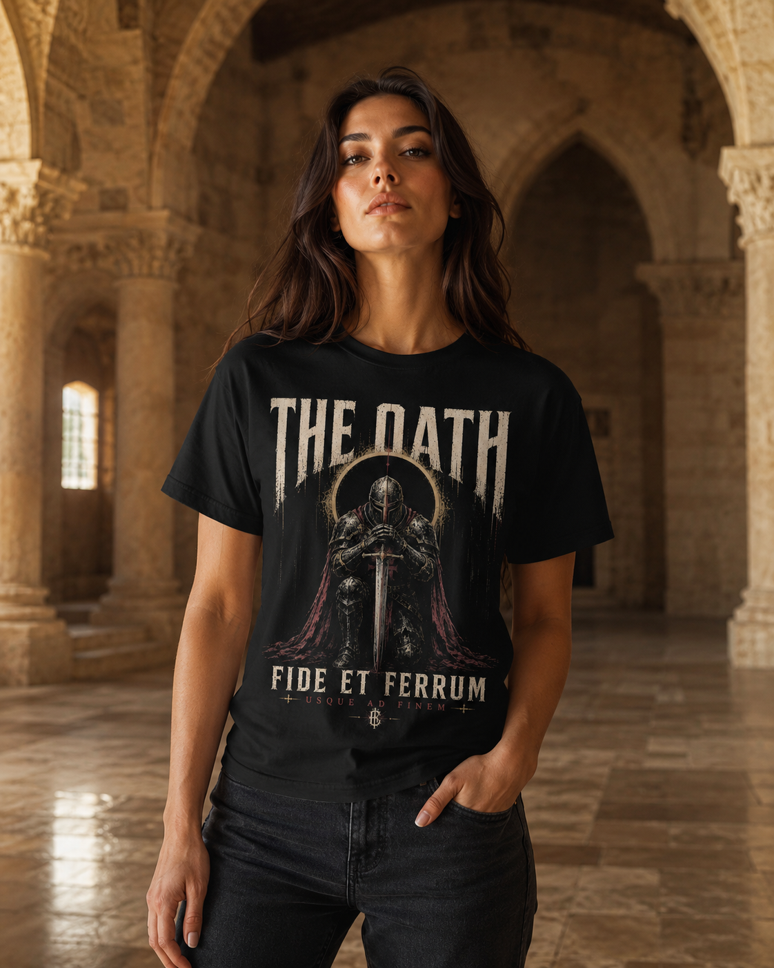 THE OATH — Fide et Ferrum t-shirt
