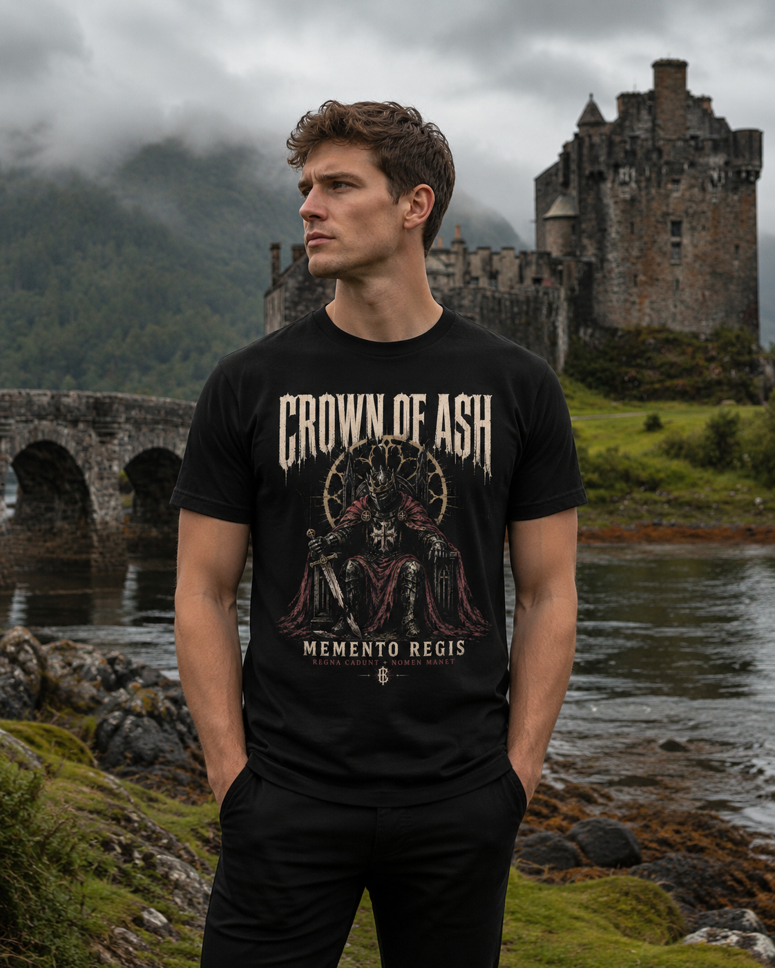 CROWN OF ASH — Memento Regis t-shirt