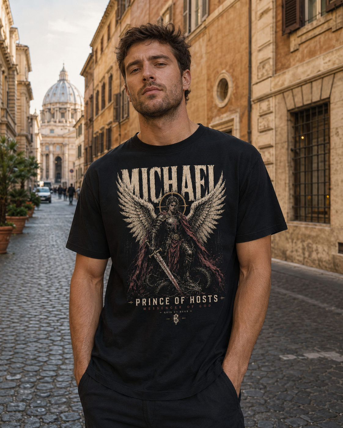 MICHAEL — Prince of Hosts t-shirt