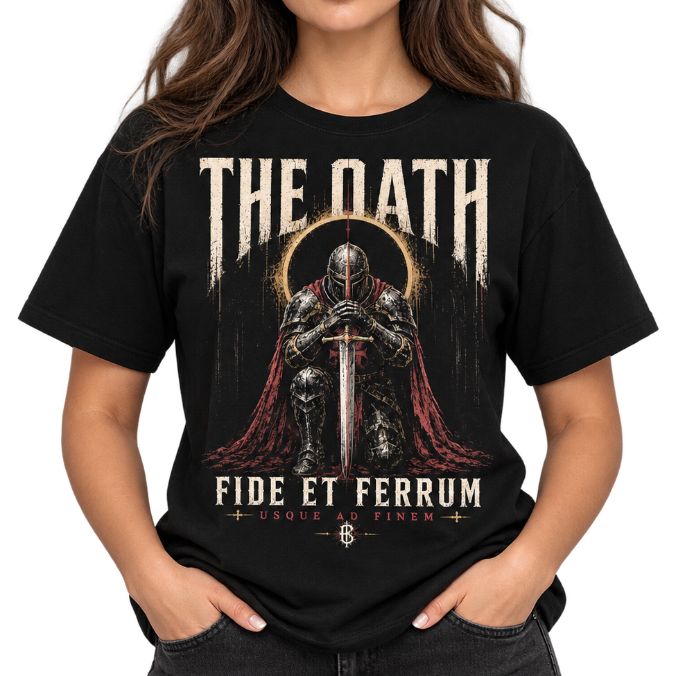 THE OATH — Fide et Ferrum t-shirt