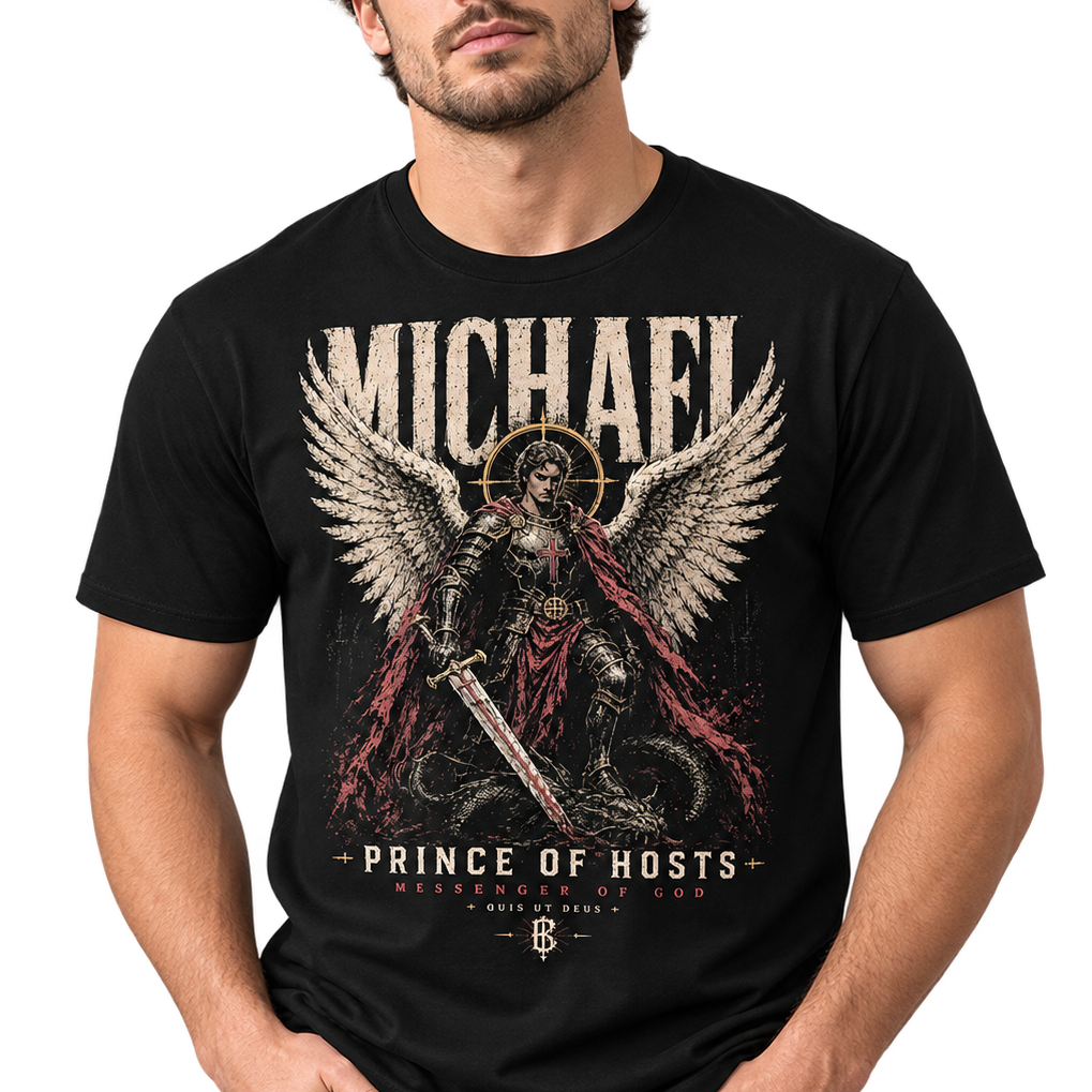 MICHAEL — Prince of Hosts t-shirt