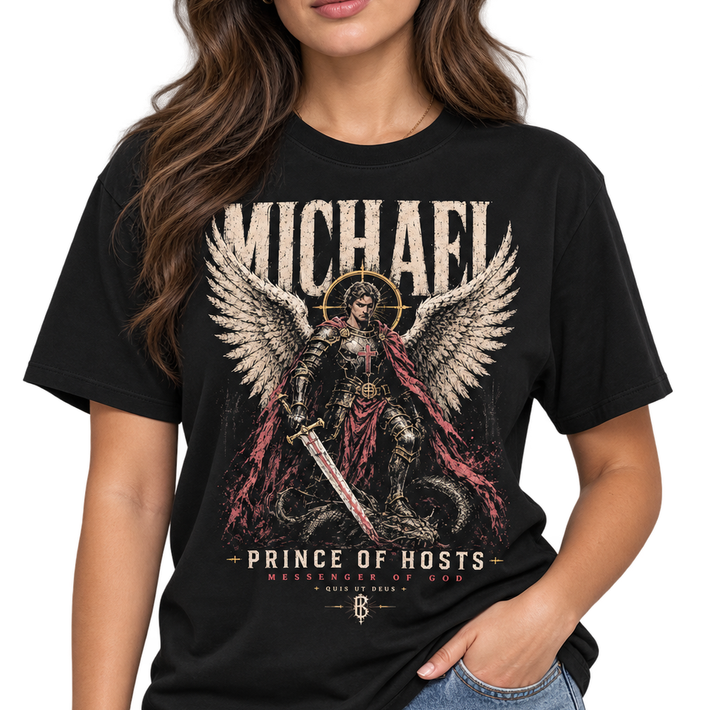 MICHAEL — Prince of Hosts t-shirt