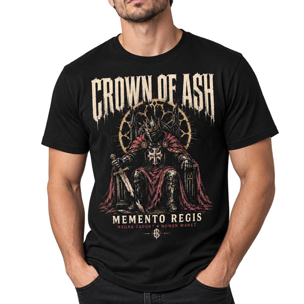 CROWN OF ASH — Memento Regis t-shirt