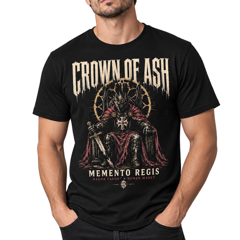 CROWN OF ASH — Memento Regis t-shirt