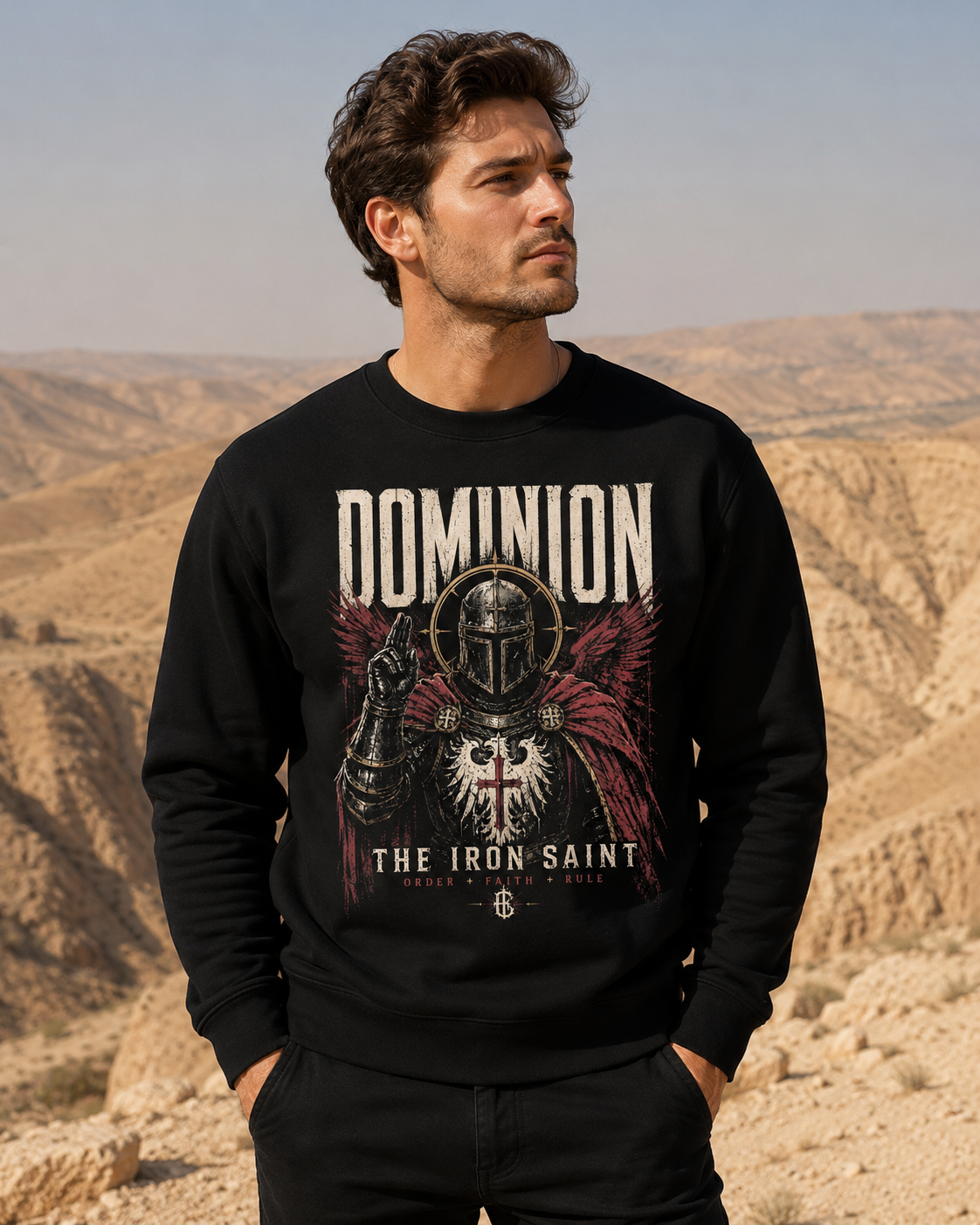 DOMINION — The Iron Saint Sweatshirt