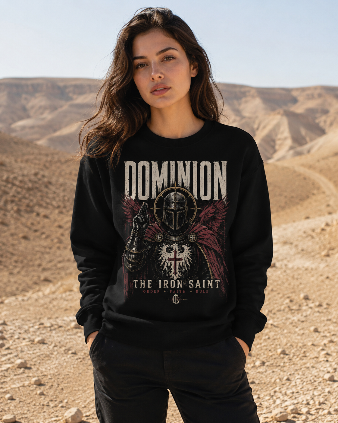 DOMINION — The Iron Saint Sweatshirt