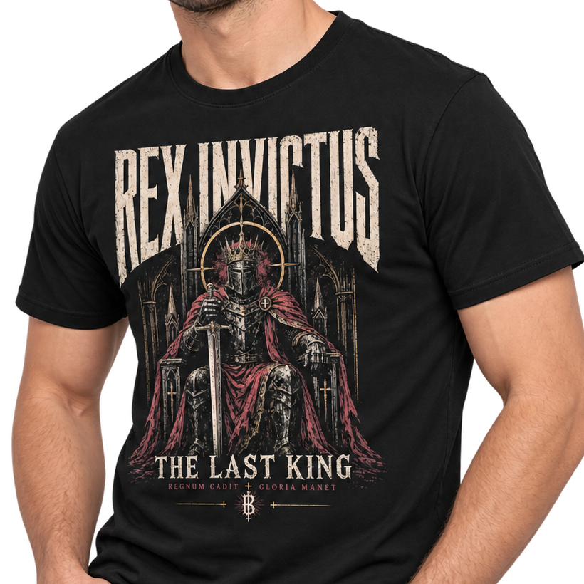 REX INVICTUS — The Last King t-shirt
