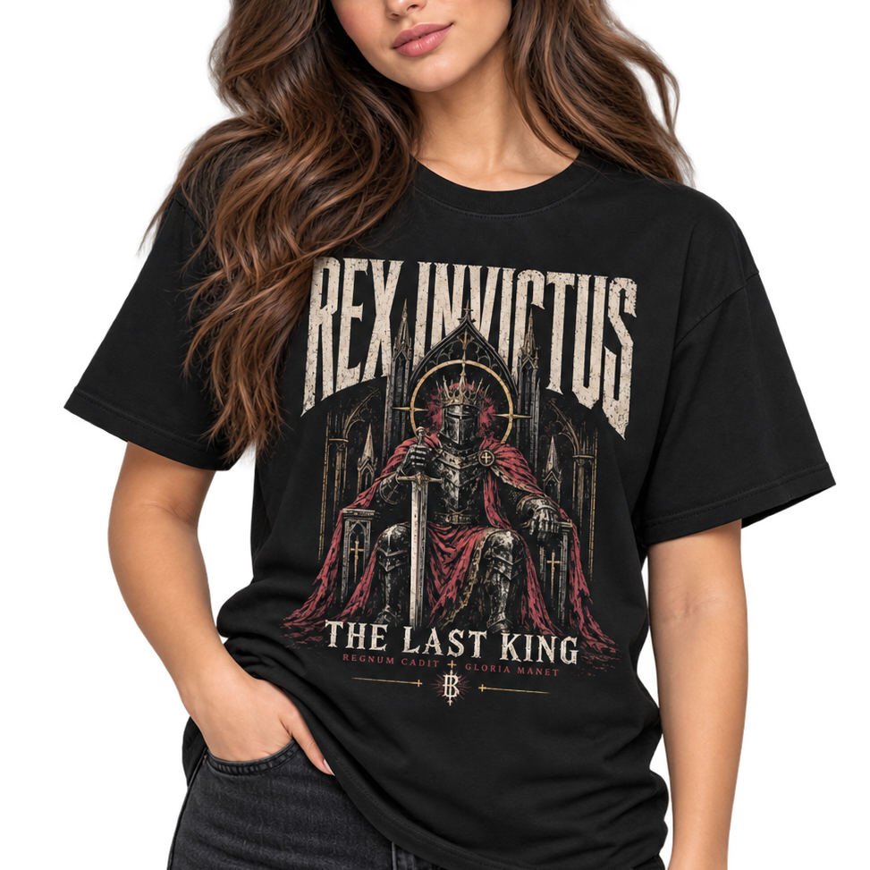 REX INVICTUS — The Last King t-shirt