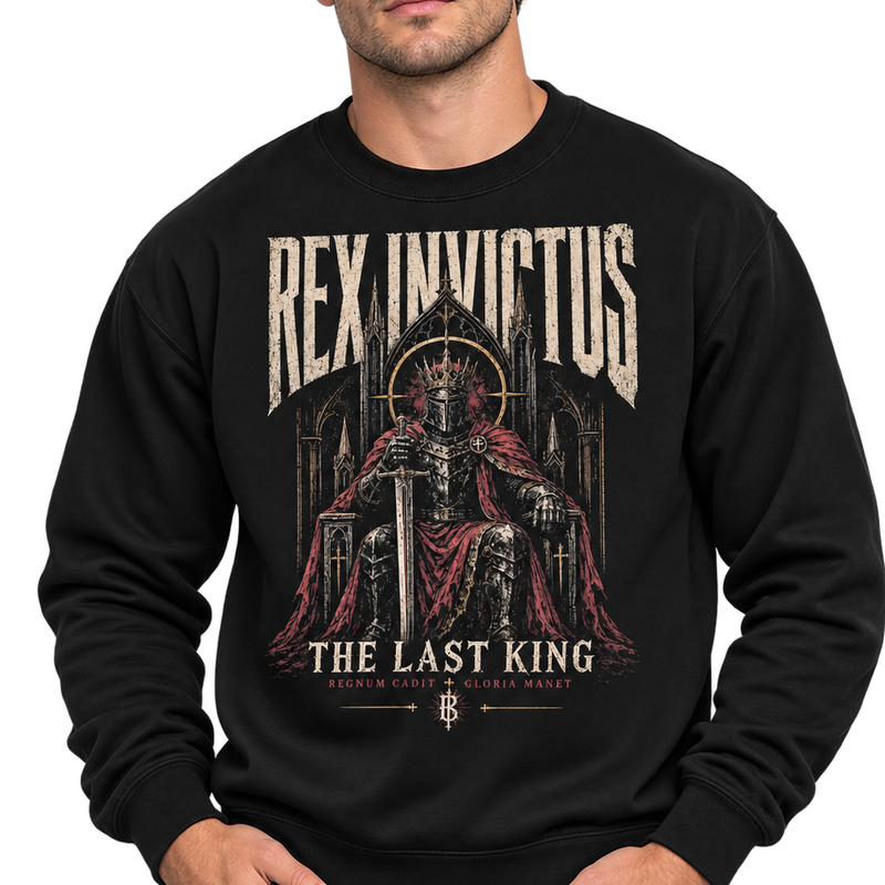 REX INVICTUS — The Last King Sweatshirt
