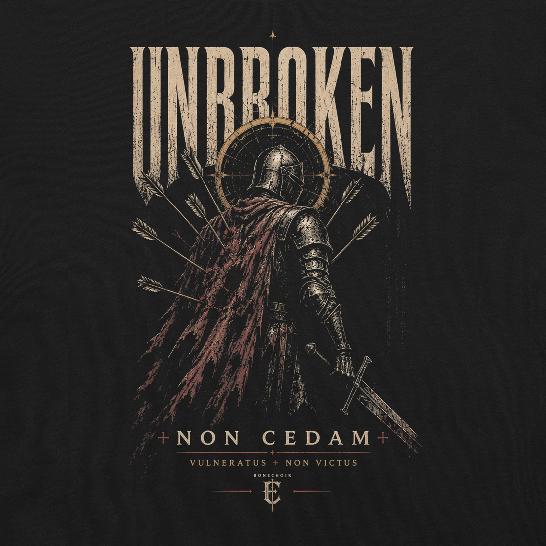 UNBROKEN — Non Cedam t-shirt