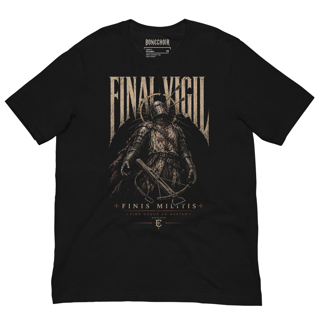 FINAL VIGIL — Finis Militis t-shirt